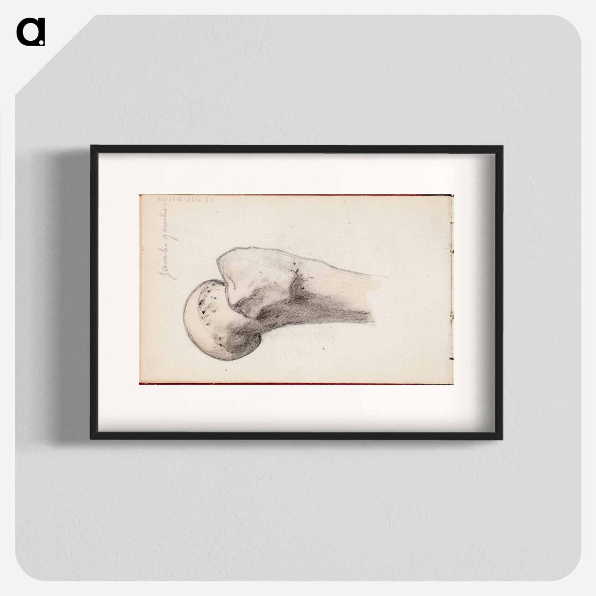 (unknown) part of a sketchbook - アルバート エーデルフェルト Poster.