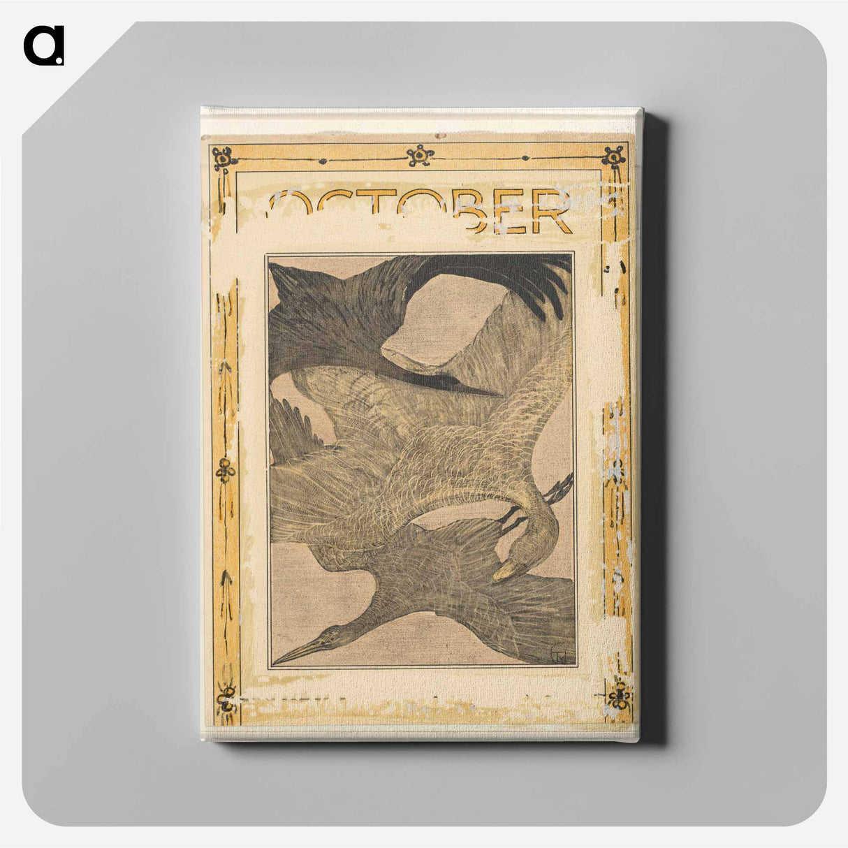 Drie vliegende vogels - Theo van Hoytema Canvas.