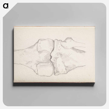 (unknown) part of a sketchbook - アルバート エーデルフェルト Canvas.