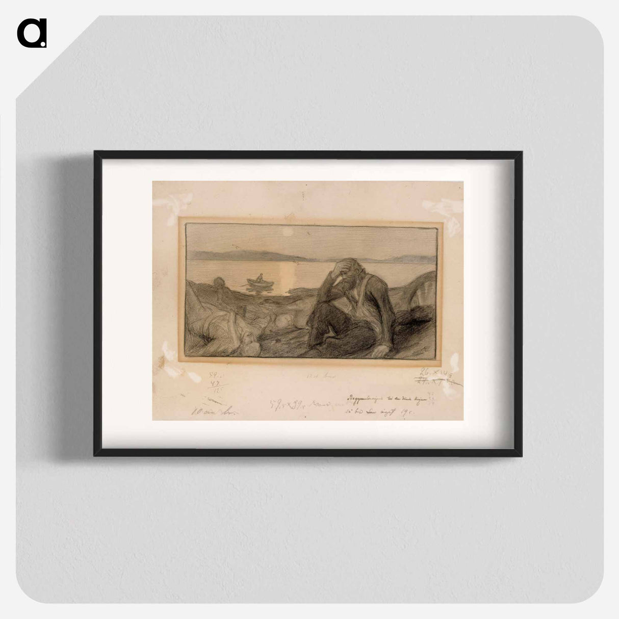 Kuoleva soturi -runon alkuvinjetti - アルバート エーデルフェルト Poster.