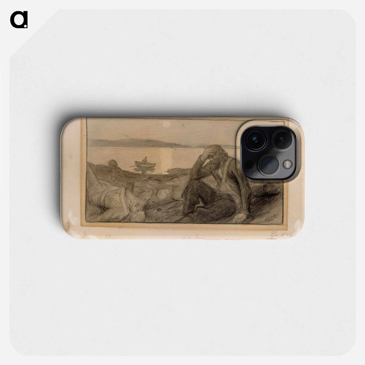 Kuoleva soturi -runon alkuvinjetti - アルバート エーデルフェルト Phone Case.