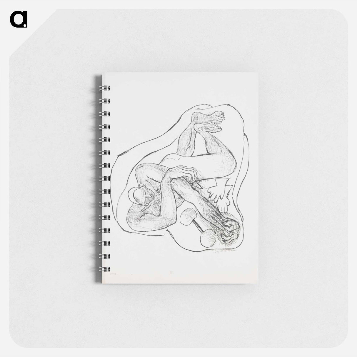 アートメモ帳-Sleeping Athlete
- セントルイス美術館 Memo.