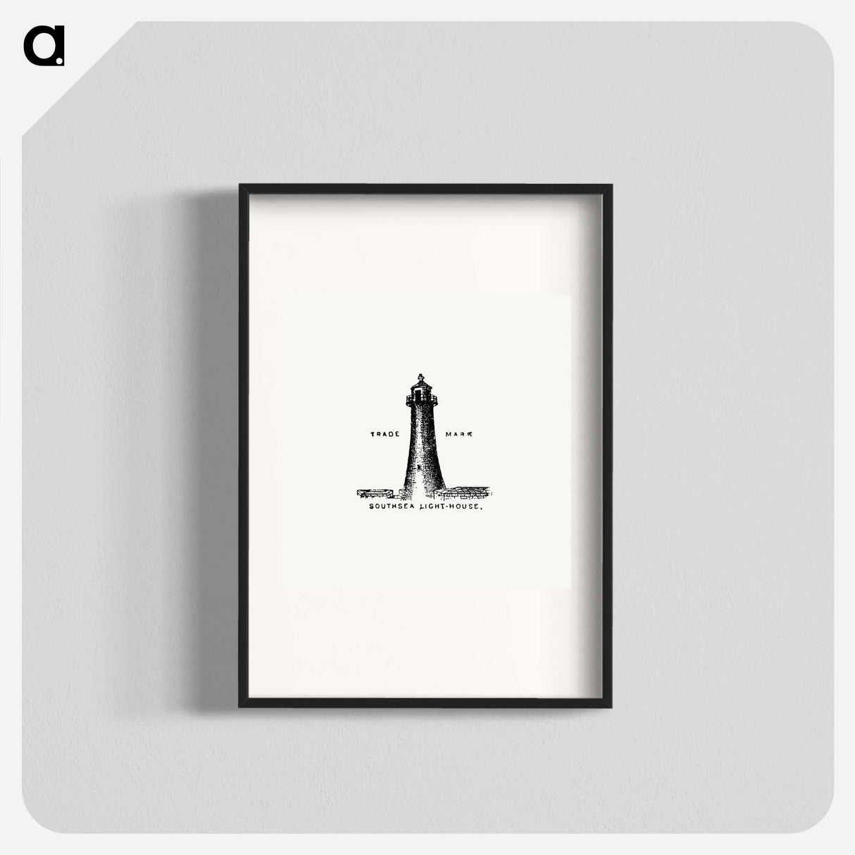 アートポスター-Southsea Lighthouse Illustration
- 大英図書館 Poster.