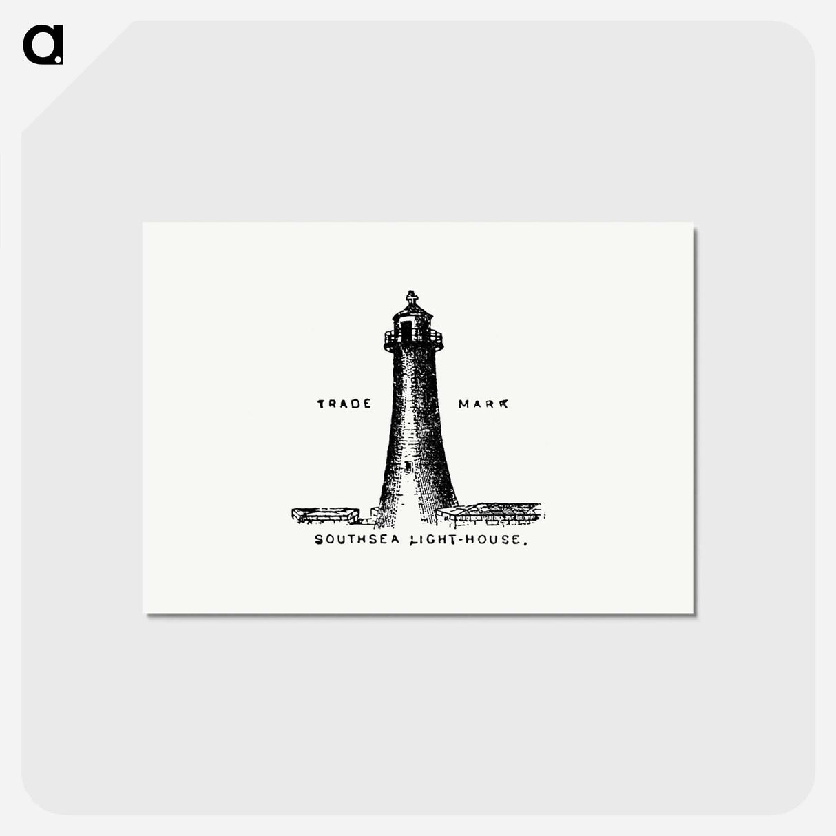 アートポストカード-Southsea Lighthouse Illustration
- 大英図書館 Postcard.