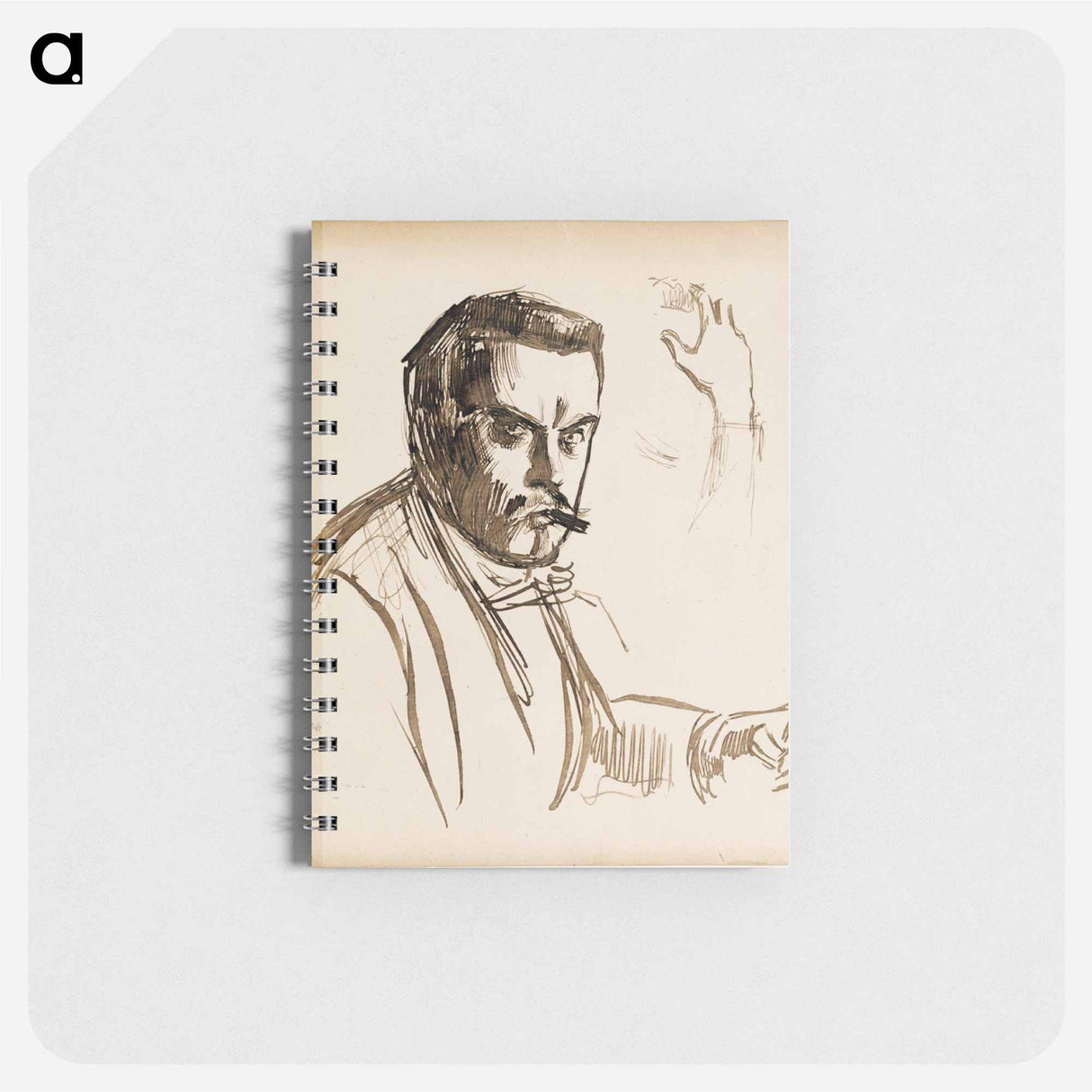 Omakuva sikaari suussa - アルバート エーデルフェルト Memo.