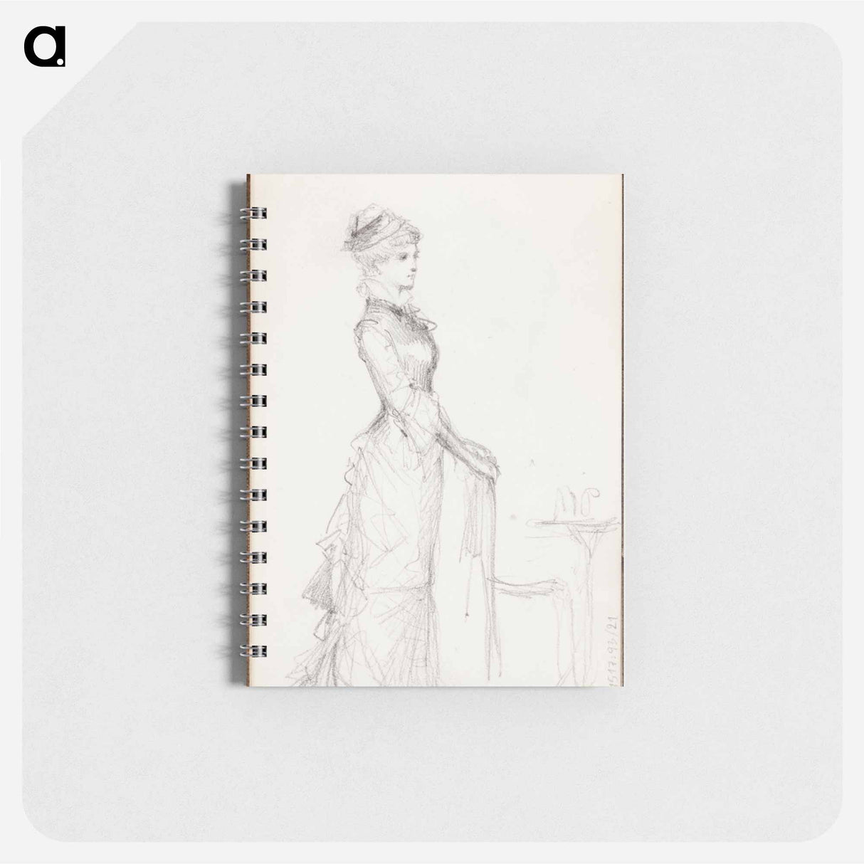 アートメモ帳-(unknown) part of a sketchbook - アルバート エーデルフェルト Memo.