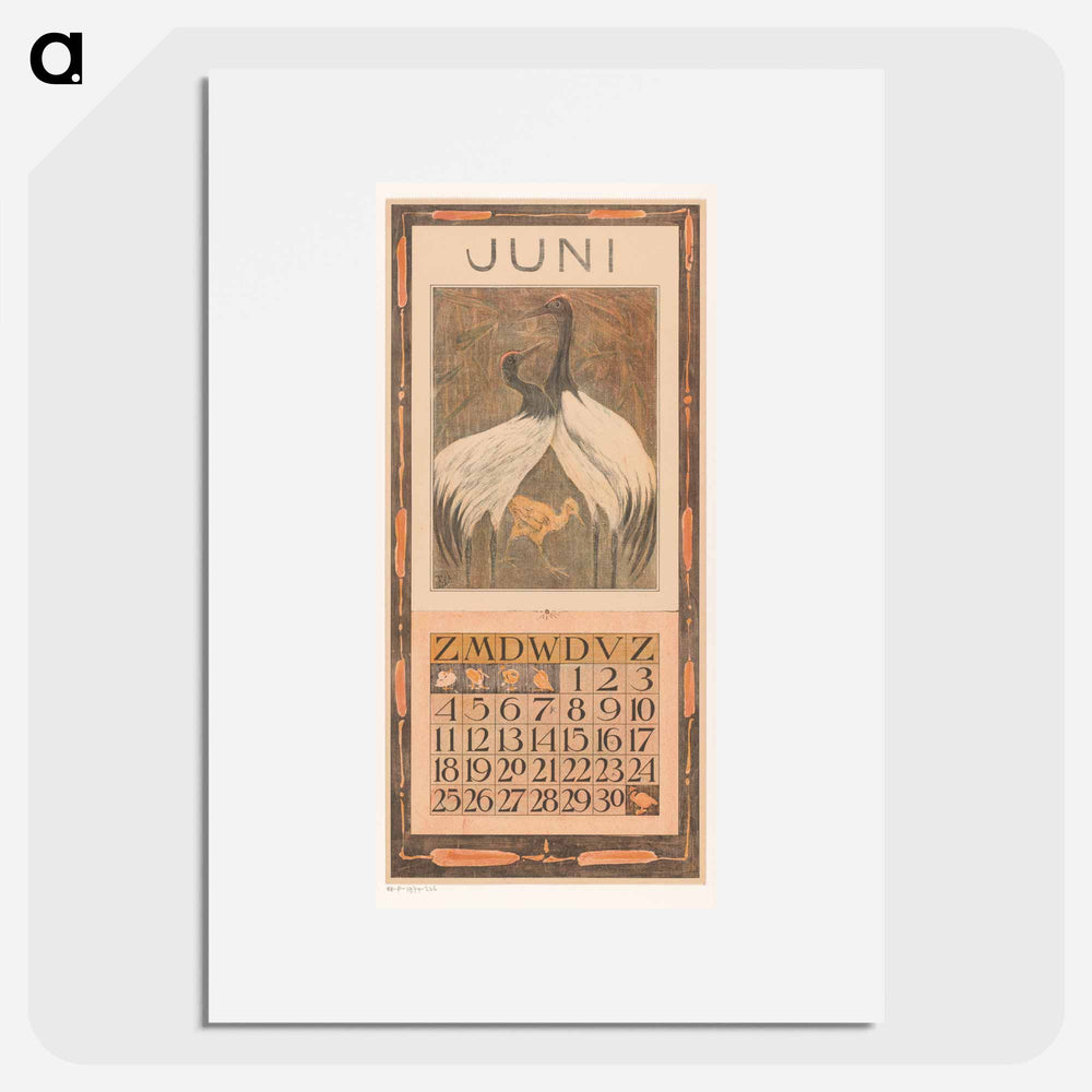 The calendar is young with two votes and a lot of money - Theo van Hoytema Poster.