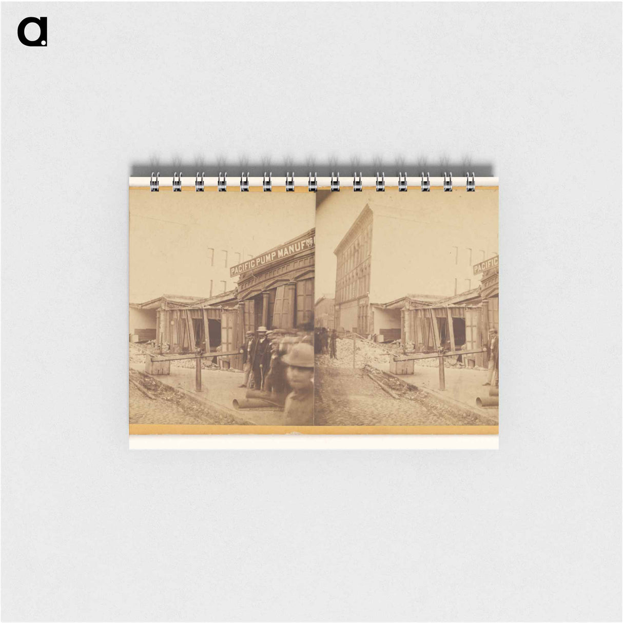 アートメモ帳-California Street After Earthquake
- エドワード マイブリッジ Memo.