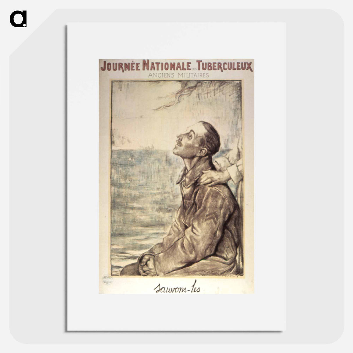 アートポスター-Anciens Militaires: Sauvons-les = Ex-Military: Save Them
- 国立医学図書館 Poster.