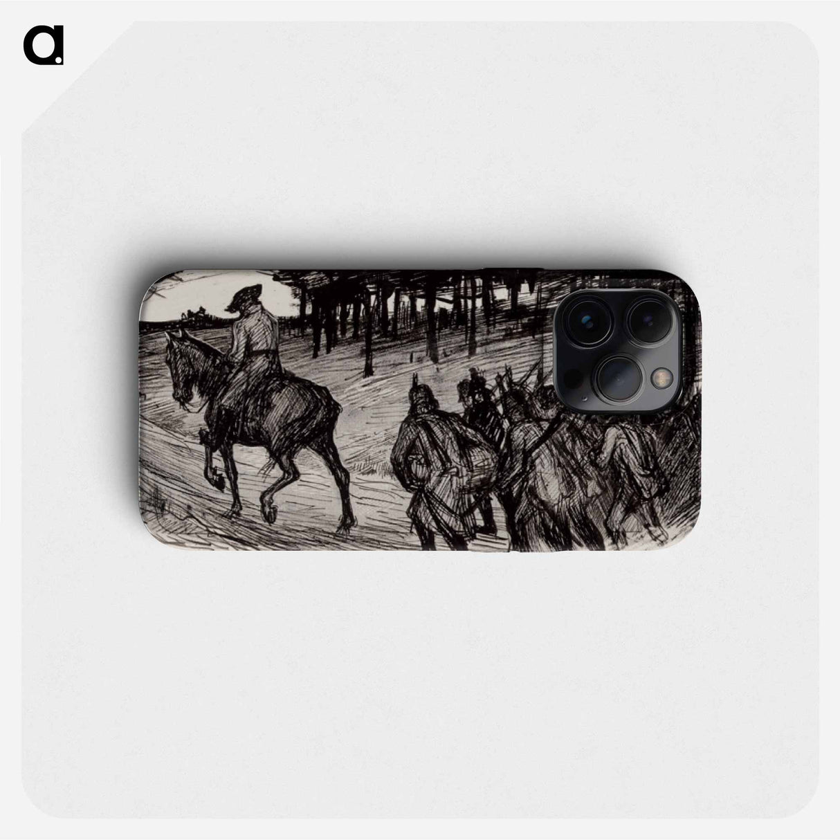 möttönen noin ratsasti - アルバート エーデルフェルト Phone Case.