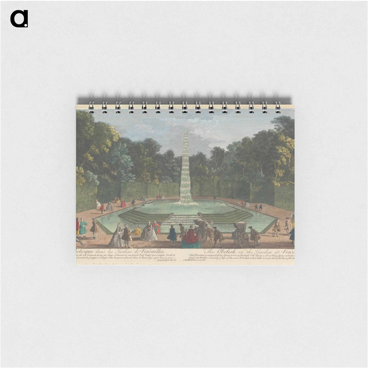 アートメモ帳-The Obelisk in the Garden at Versailles
- イェール大学アートギャラリー Memo.