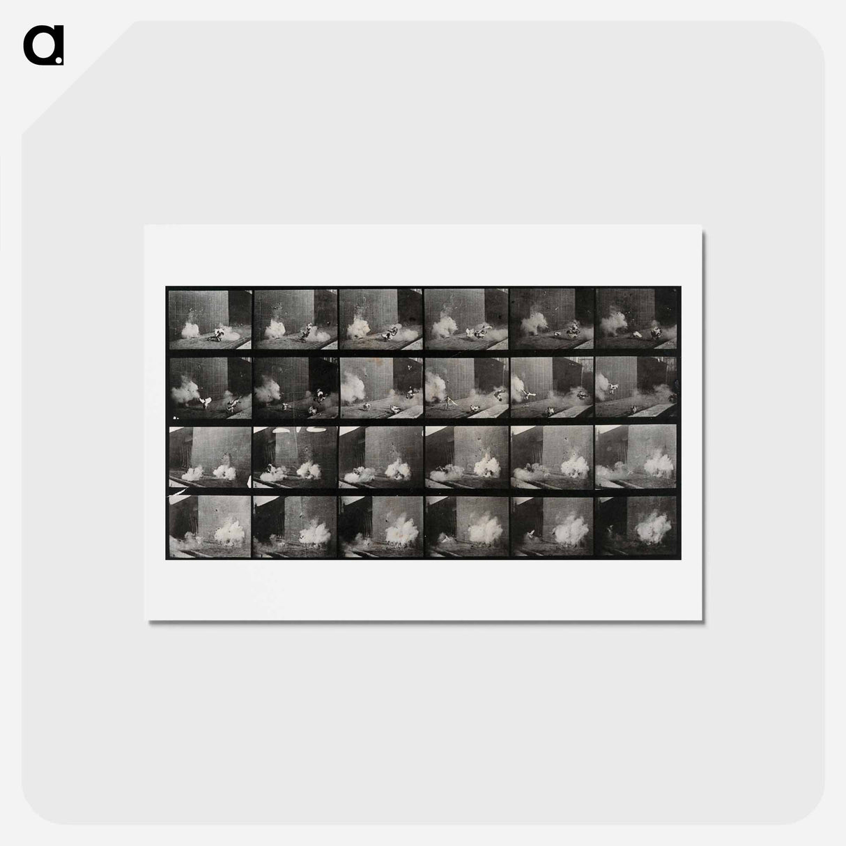 アートポストカード-Cocks Fighting
- エドワード マイブリッジ Postcard.