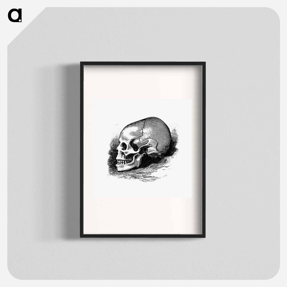 アートポスター-Victorian Skull Engraving
- 大英図書館 Poster.