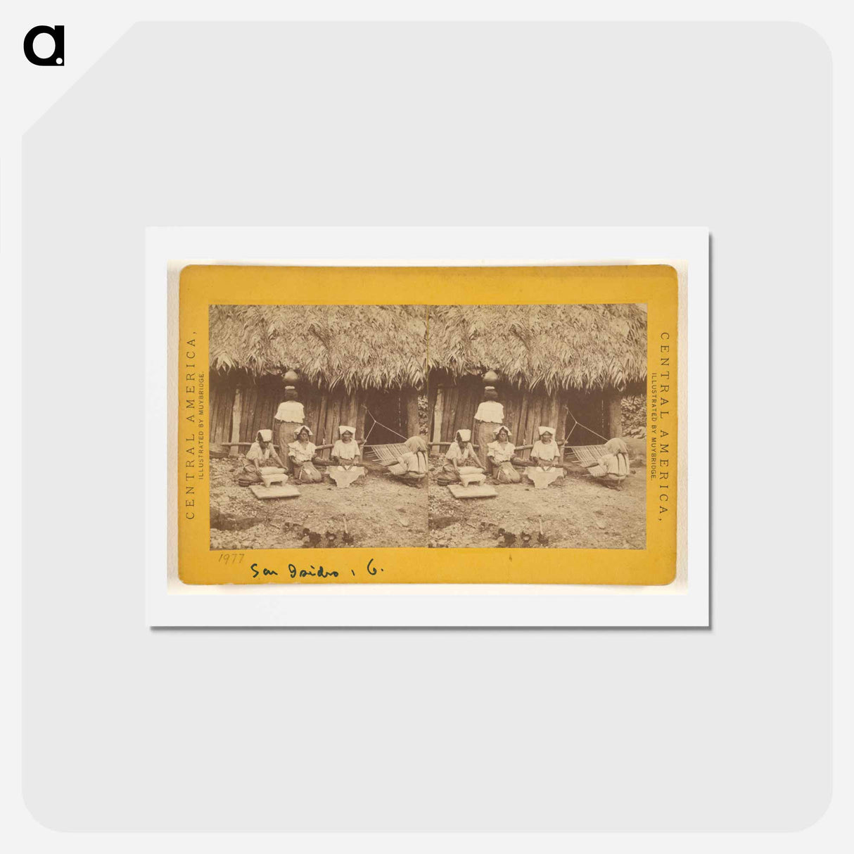 アートポストカード-San Isidro, Domestic Scene
- エドワード マイブリッジ Postcard.