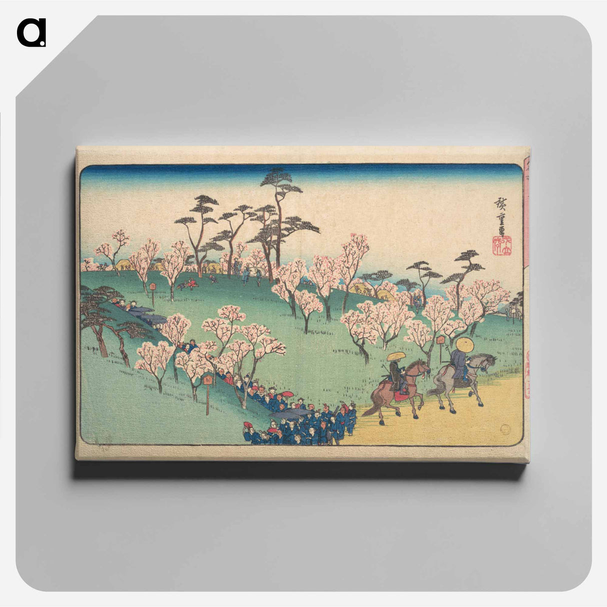 アートパネル-Asukayama Hanami
- 歌川 広重 Canvas.