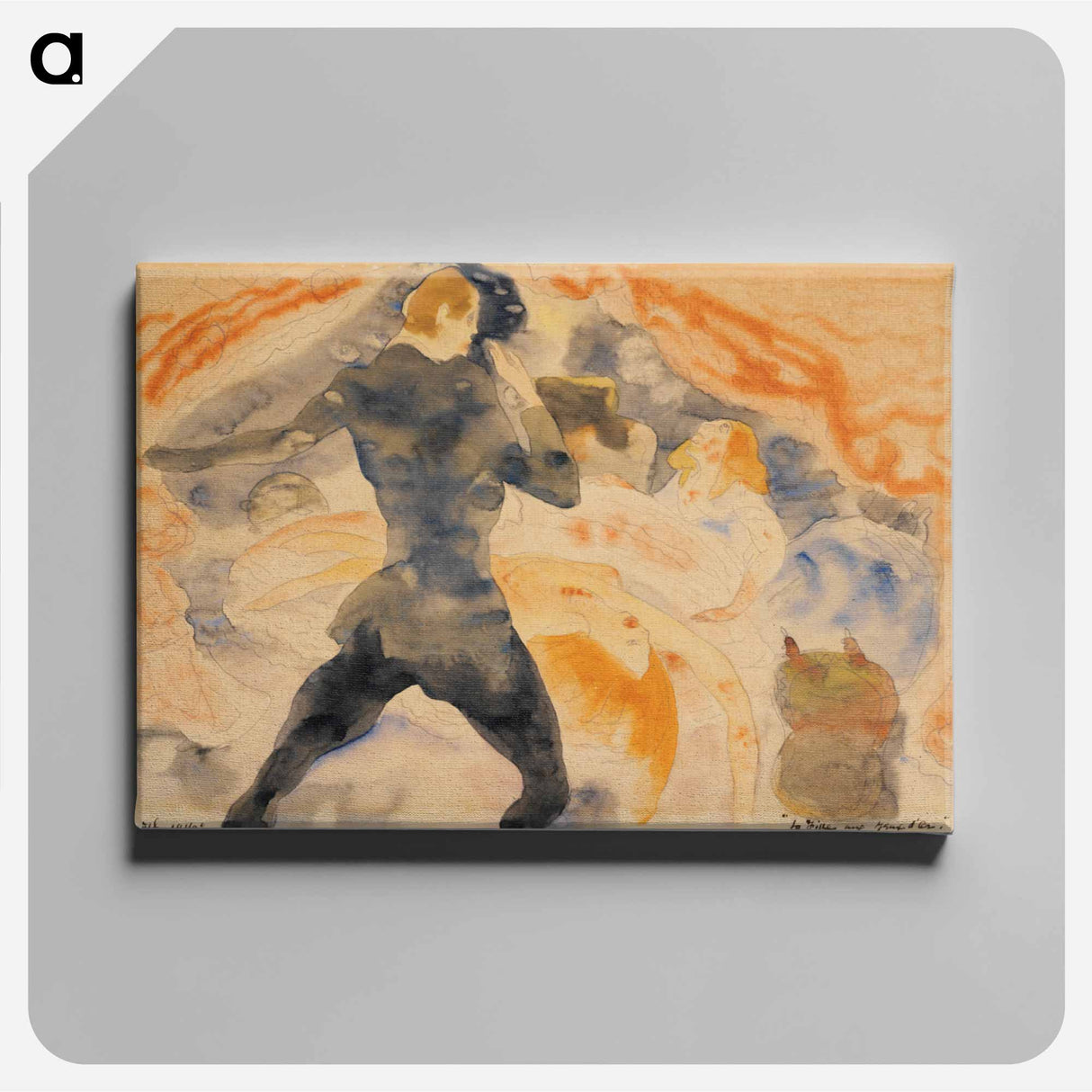 アートパネル-The Girl with the Golden Eyes
- バーンズ・コレクション Canvas.