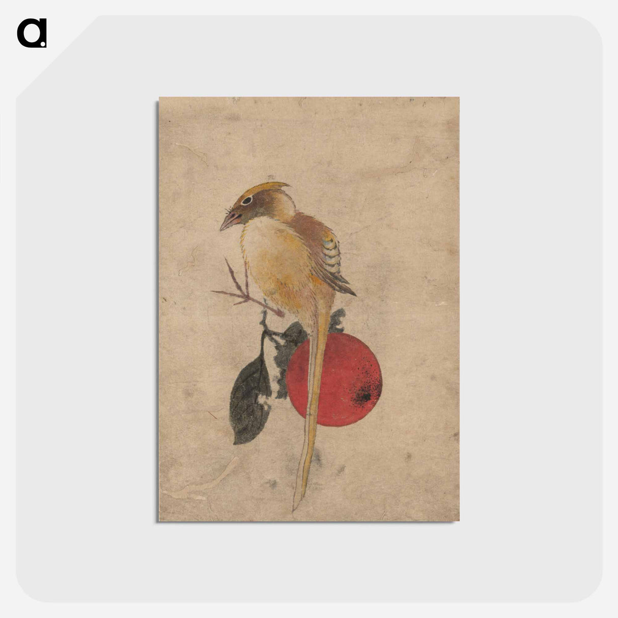 アートポストカード-Album of Sketches by Katsushika Hokusai and His Disciples - 葛飾 北斎 Postcard.