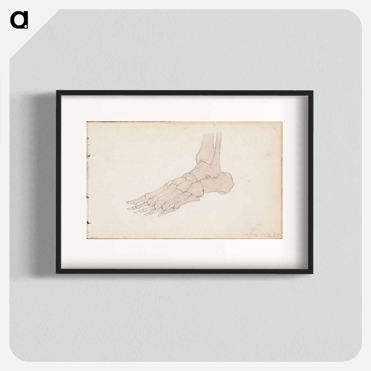 (unknown) part of a sketchbook - アルバート エーデルフェルト Poster.