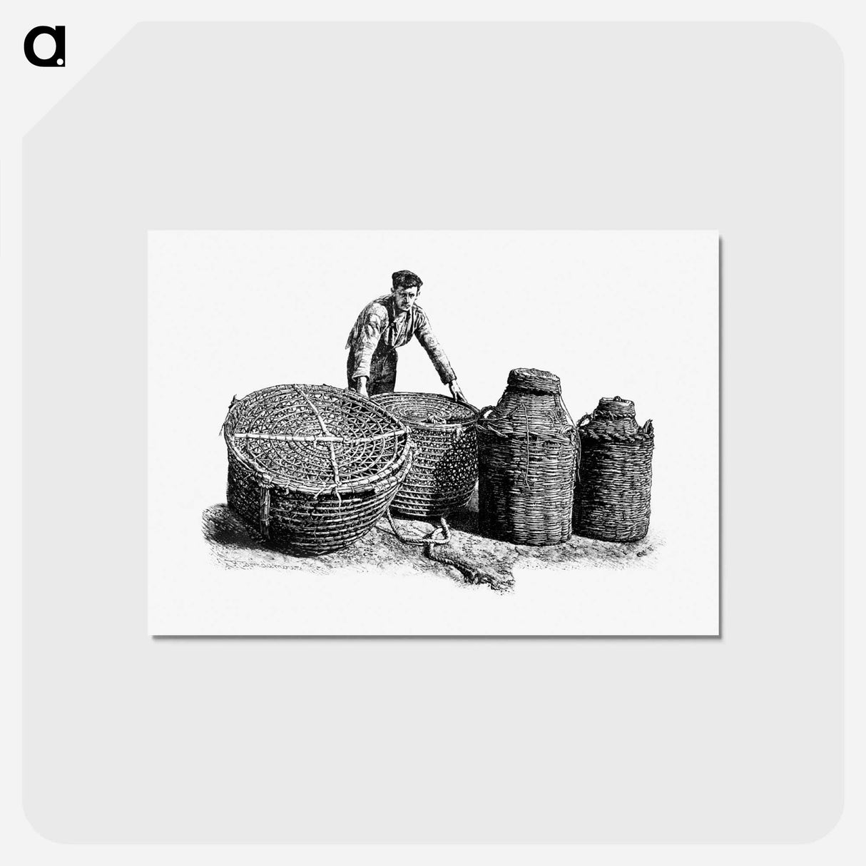 アートポストカード-Balearic Fisherman
- 大英図書館 Postcard.