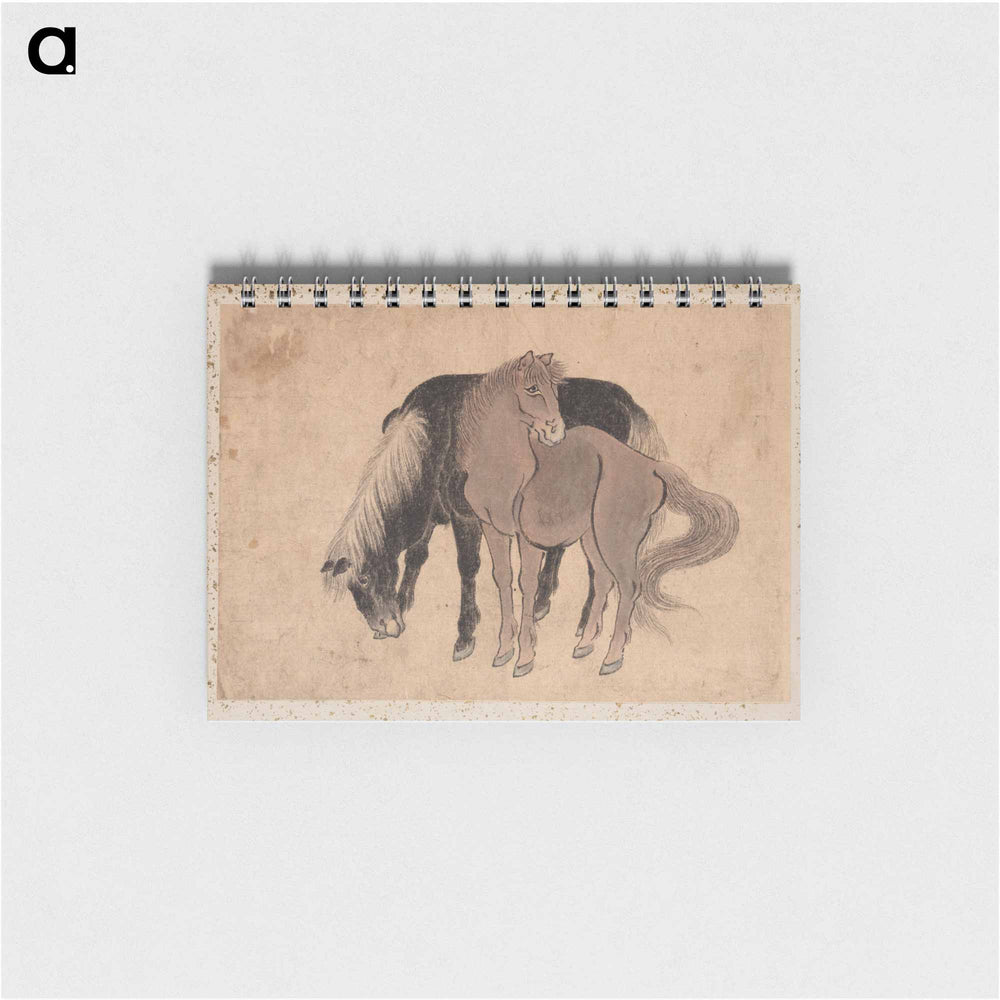 Album of Sketches by Katsushika Hokusai and His Disciples - 葛飾 北斎 Memo.