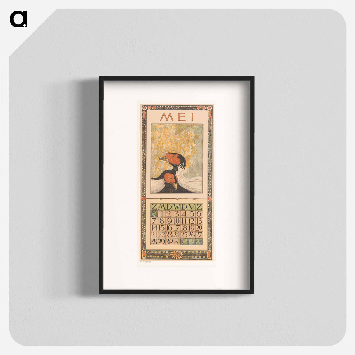 My calendar is empty - Theo van Hoytema Poster.