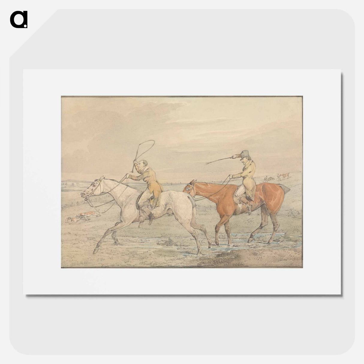 アートポスター-"Some Do and Some Don't: It is All a Notion:" Getting Dead Beat"
- イェール大学アートギャラリー Poster.