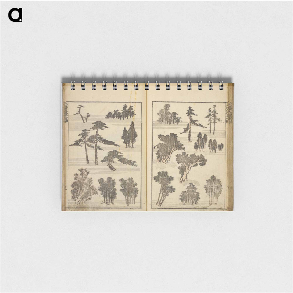 Random sketches by Hokusai volumes 1 to 11 - 葛飾 北斎 Memo.