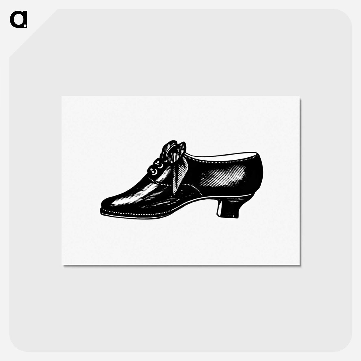 アートポストカード-Victorian Leather Shoe Engraving
- 大英図書館 Postcard.