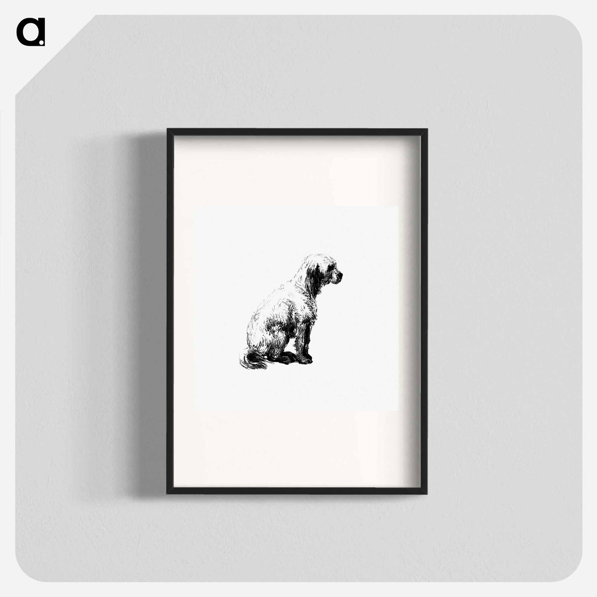 アートポスター-Dog Engraving from Philozoia, or, Moral Reflections on the Animal Kingdom
- 大英図書館 Poster.