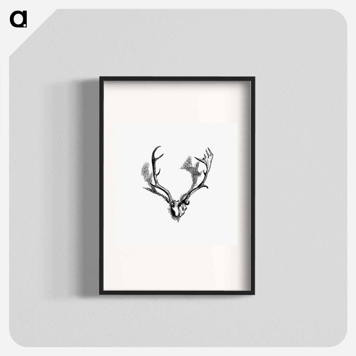 アートポスター-Deer Skull with Horns
- 大英図書館 Poster.