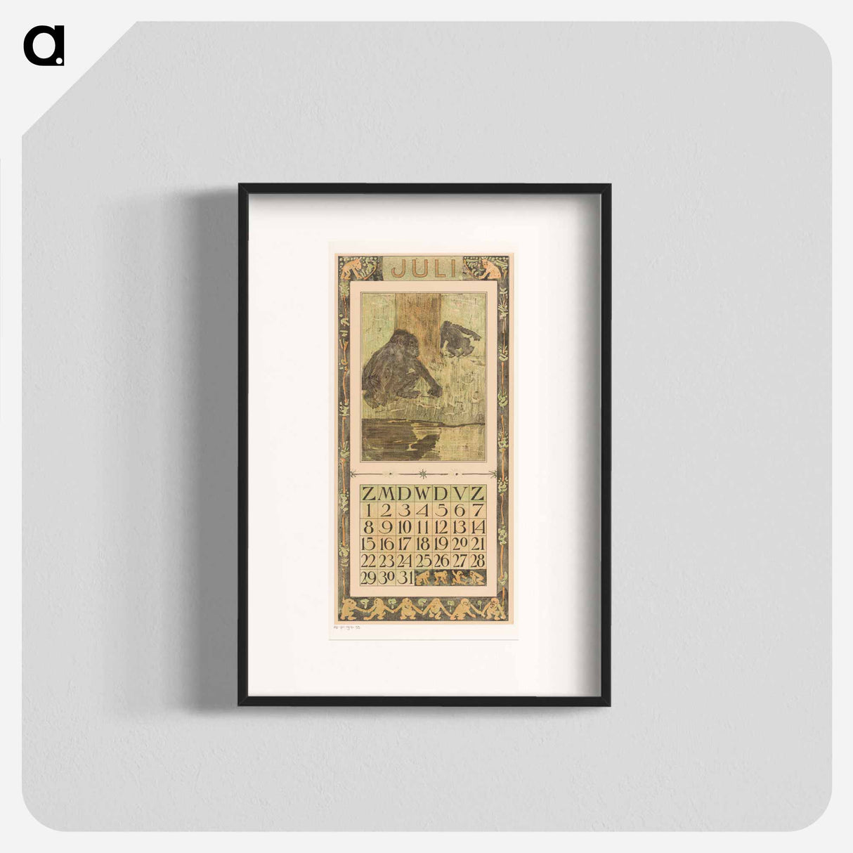 The calendar has arrived - Theo van Hoytema Poster.