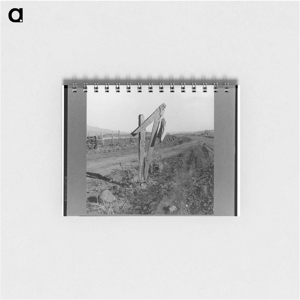 Mail bag. Gem County, Idaho. - ドロテア ラング Memo.