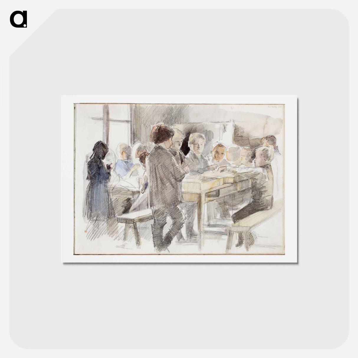 アートポストカード-(unknown) - アルバート エーデルフェルト Postcard.