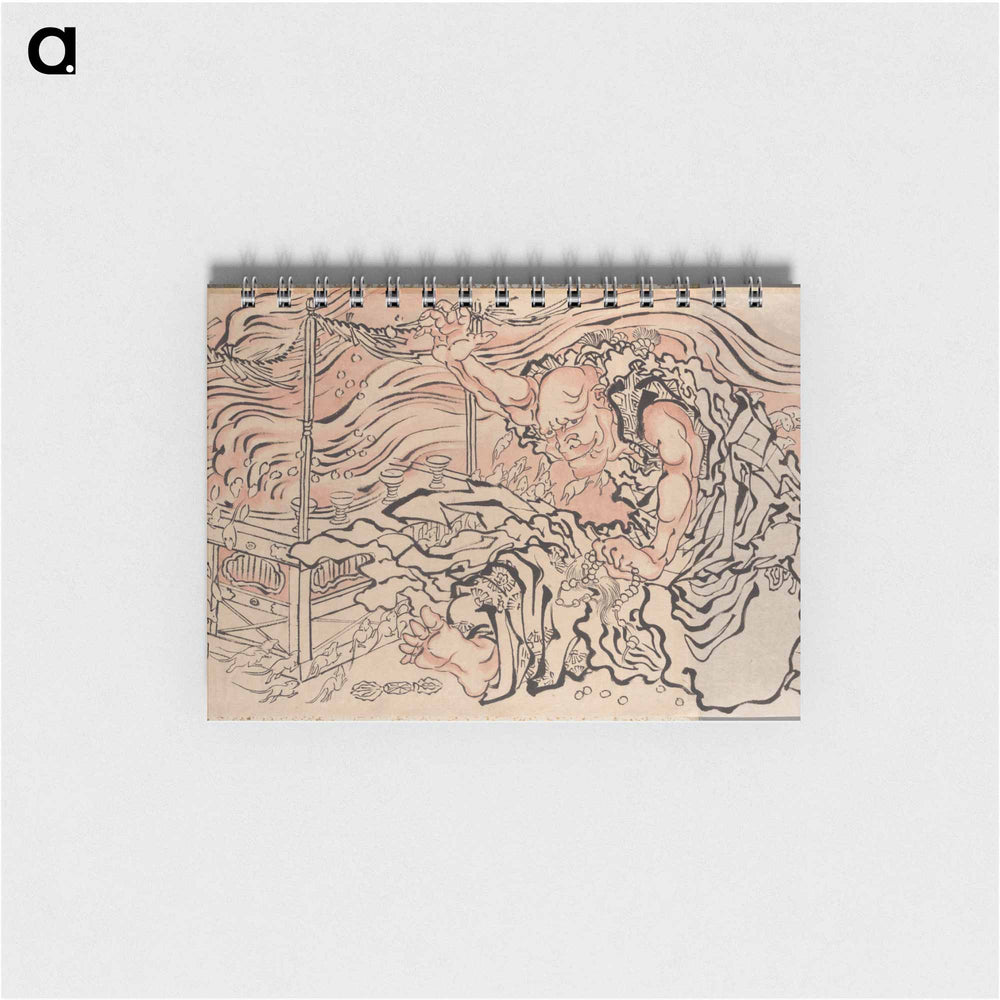 Katsushika Hokusai’s Album of Sketches - 葛飾 北斎 Memo.