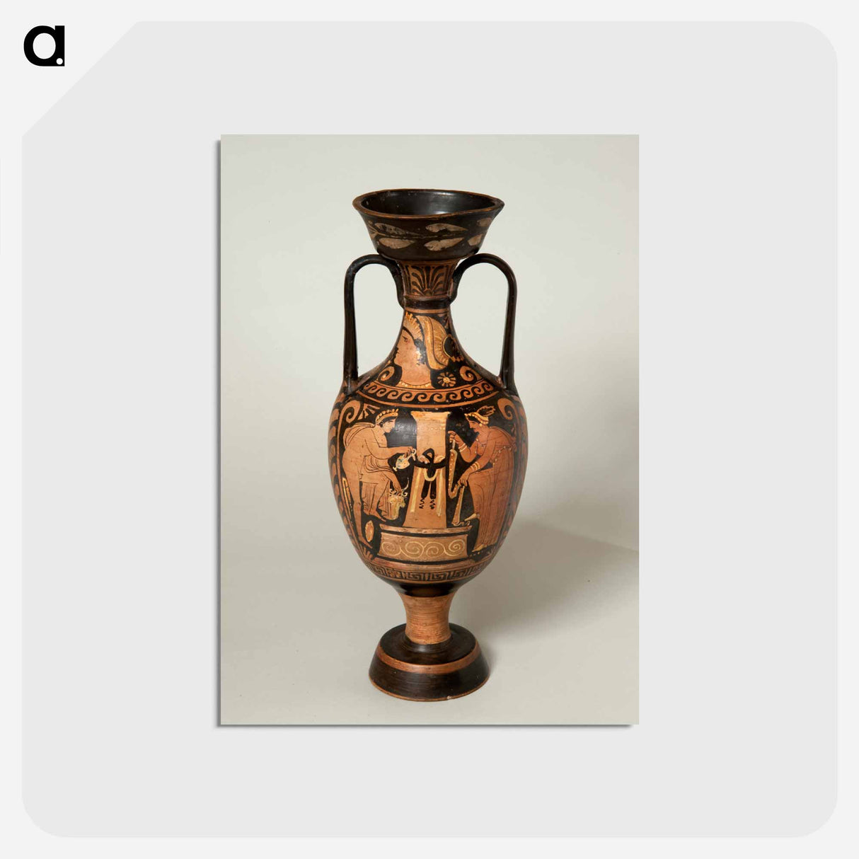 アートポストカード-Apulian Red-Figure Amphora
- バーンズ・コレクション Postcard.