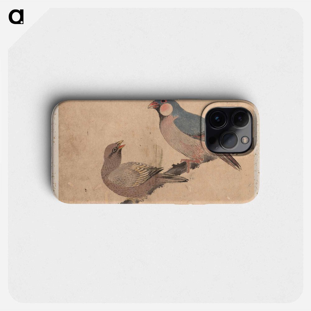 Album of Sketches by Katsushika Hokusai and His Disciples - 葛飾 北斎 Phone Case.