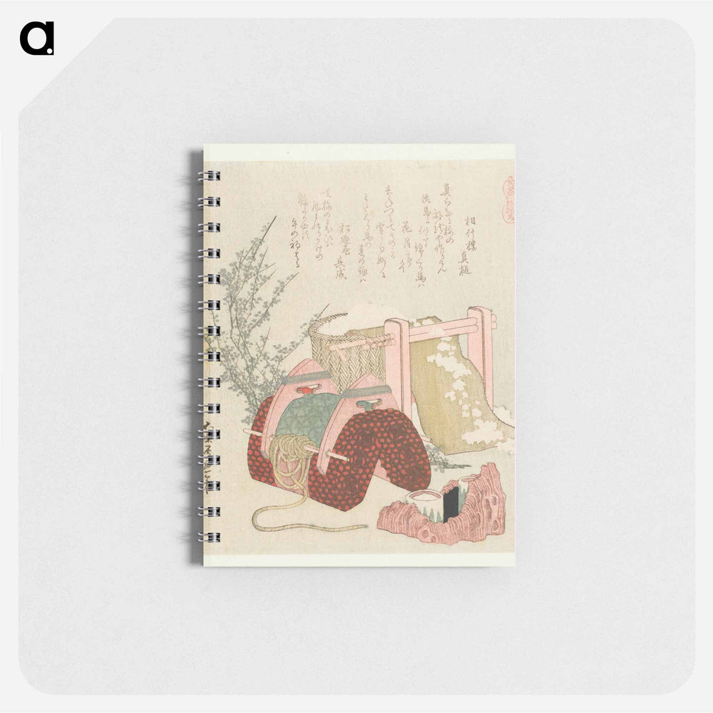 A comparison of Genroku poems and shells - 葛飾 北斎 Memo.