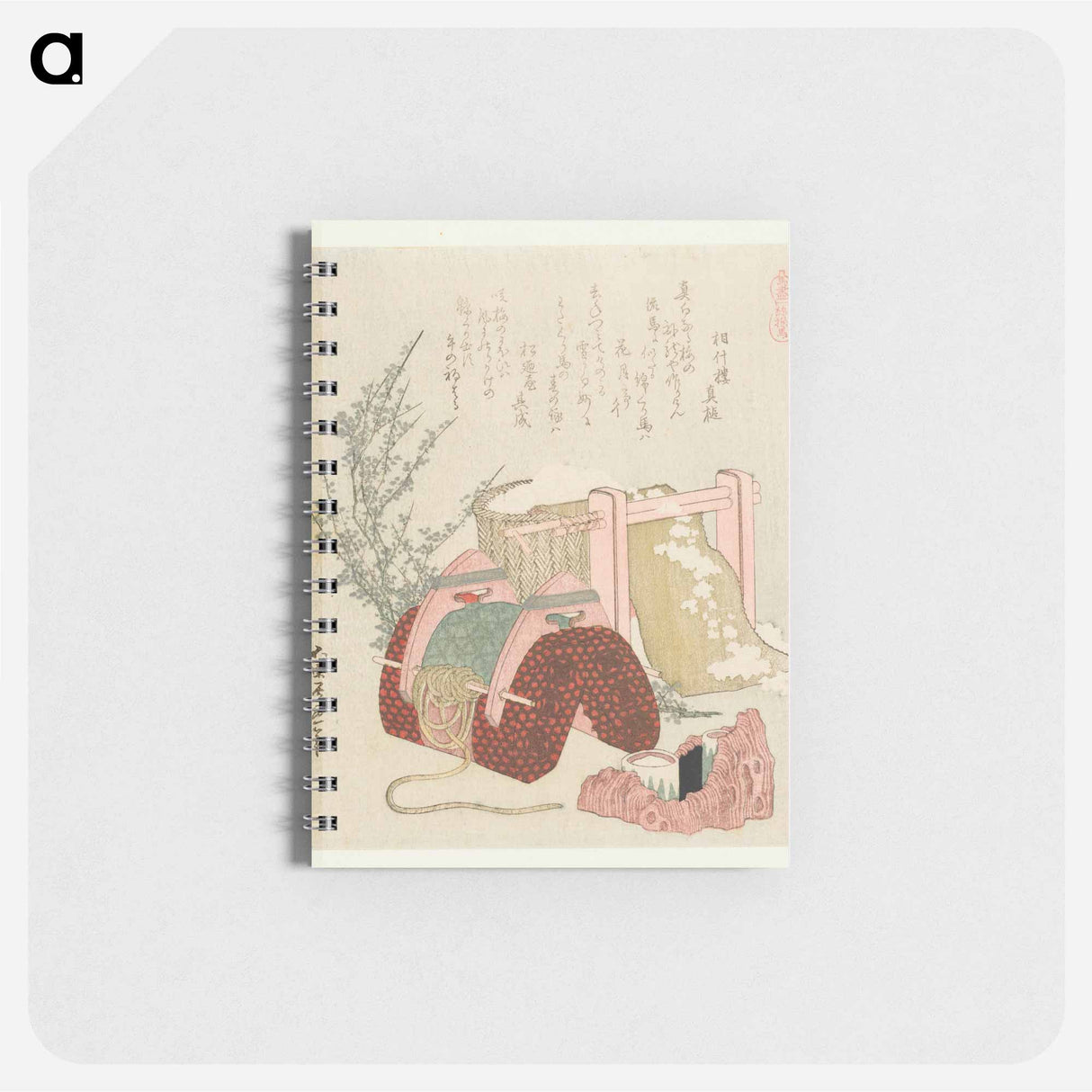 A comparison of Genroku poems and shells - 葛飾 北斎 Memo.