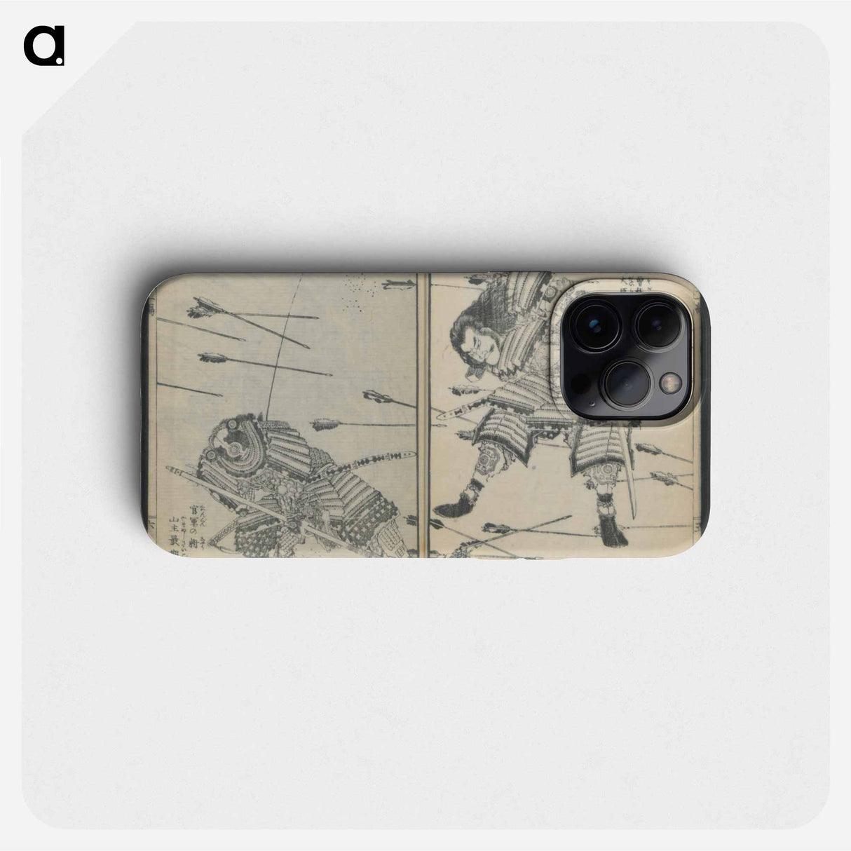 Hokusai's Japanese warriors - 葛飾 北斎 Phone Case.