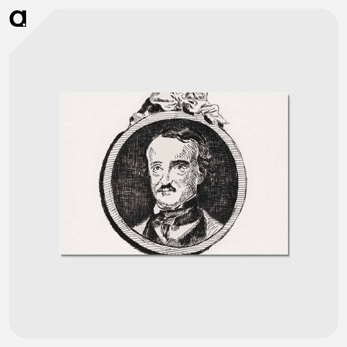 アートポストカード-Edgar Allan Poe
- クリーブランド美術館 Postcard.