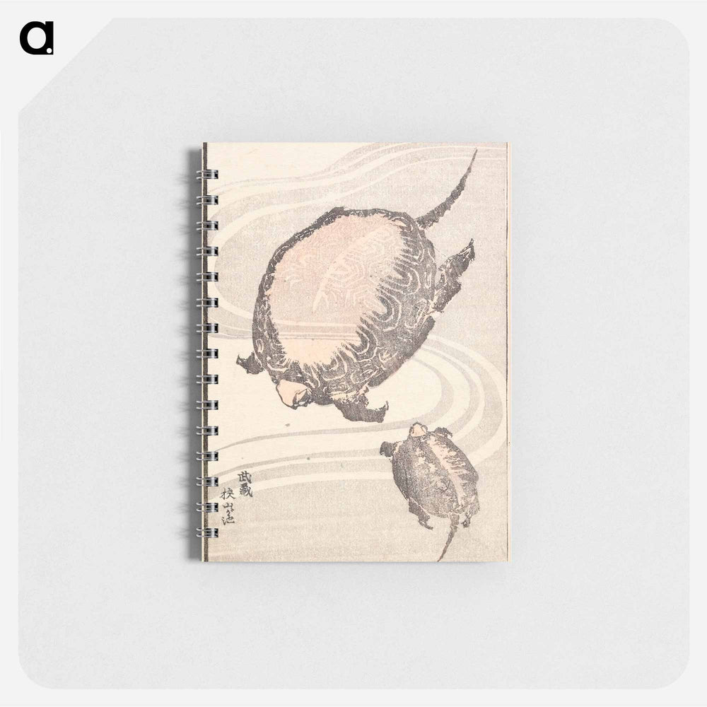 Sayama-ga-ike Pond in Musashi Province - 葛飾 北斎 Memo.