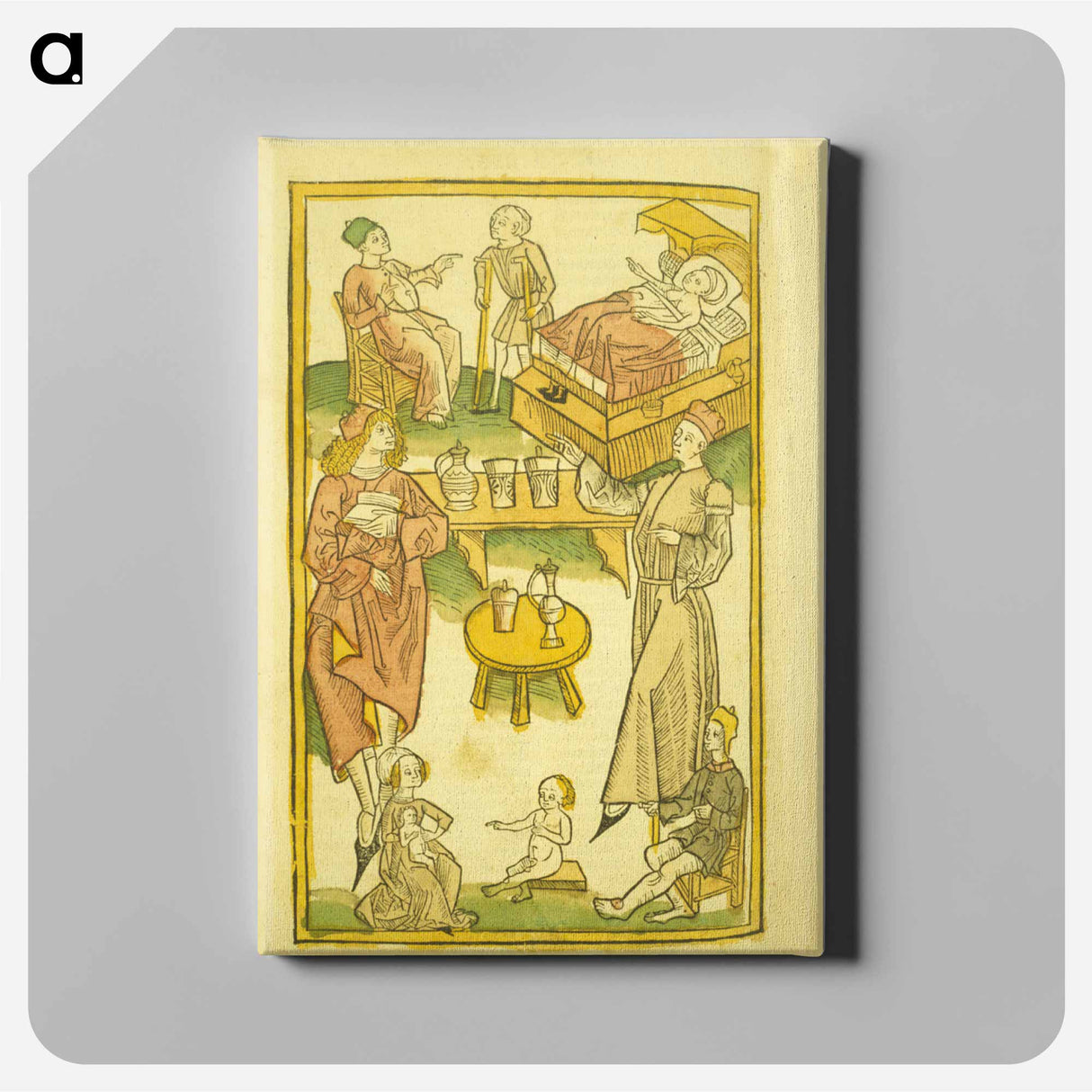 アートパネル-Final Illustrated Page
- 国立医学図書館 Canvas.