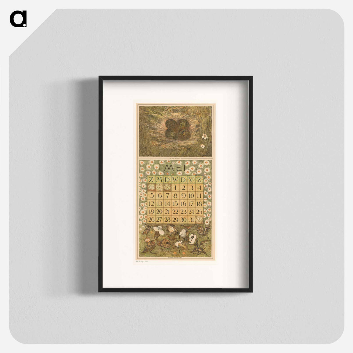 My calendar is empty - Theo van Hoytema Poster.