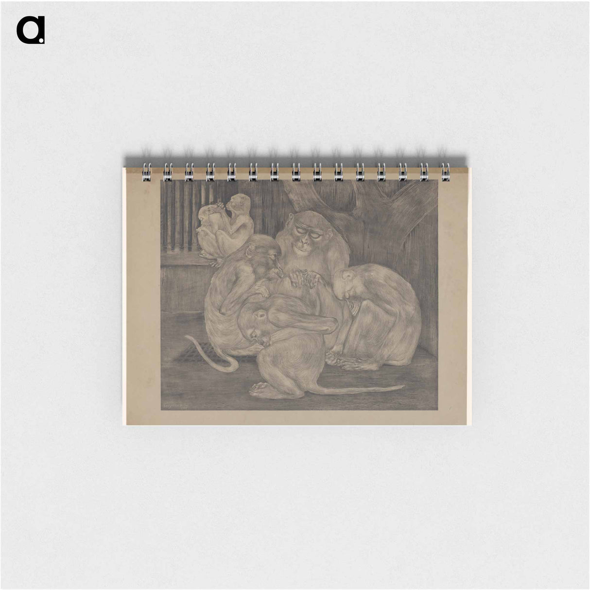 Vijf apen in een hok - テオ ヴァン ホイテマ Memo.