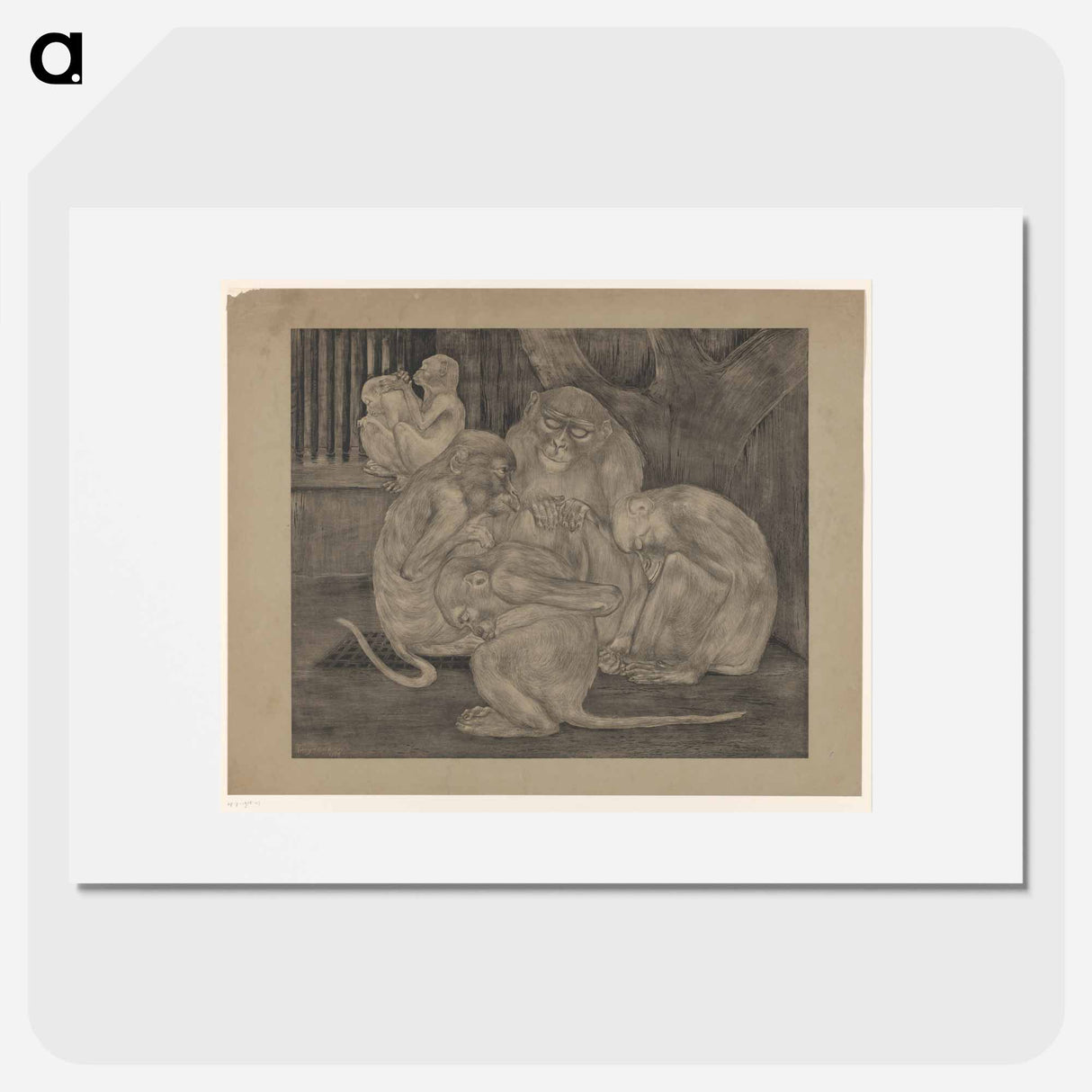 A pen in a hole - Theo van Hoytema Poster.