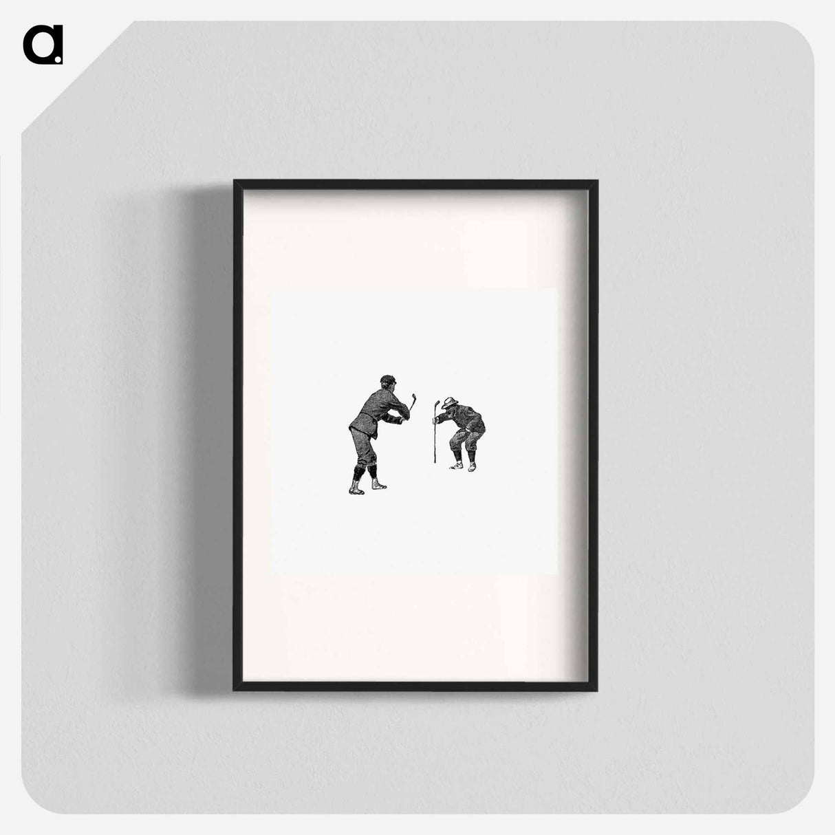 アートポスター-Golfer from Won At The Last Hole
- 大英図書館 Poster.