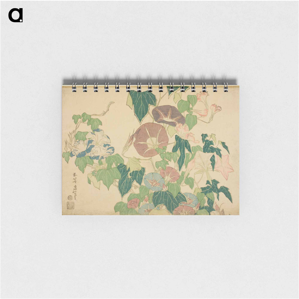 Hokusai's morning glory - 葛飾 北斎 Memo.