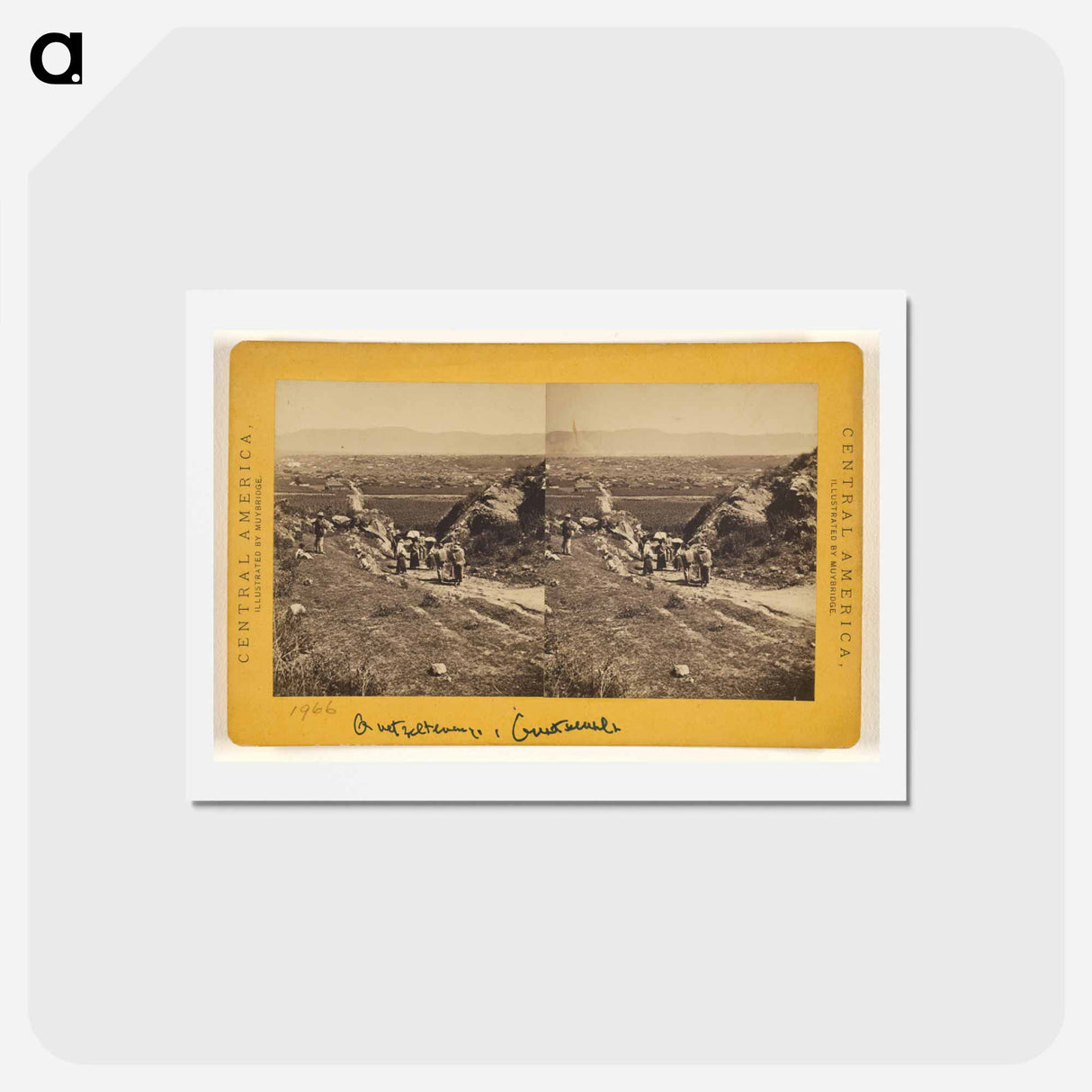 アートポストカード-Quezaltenango, from the Amolongo Trail
- エドワード マイブリッジ Postcard.