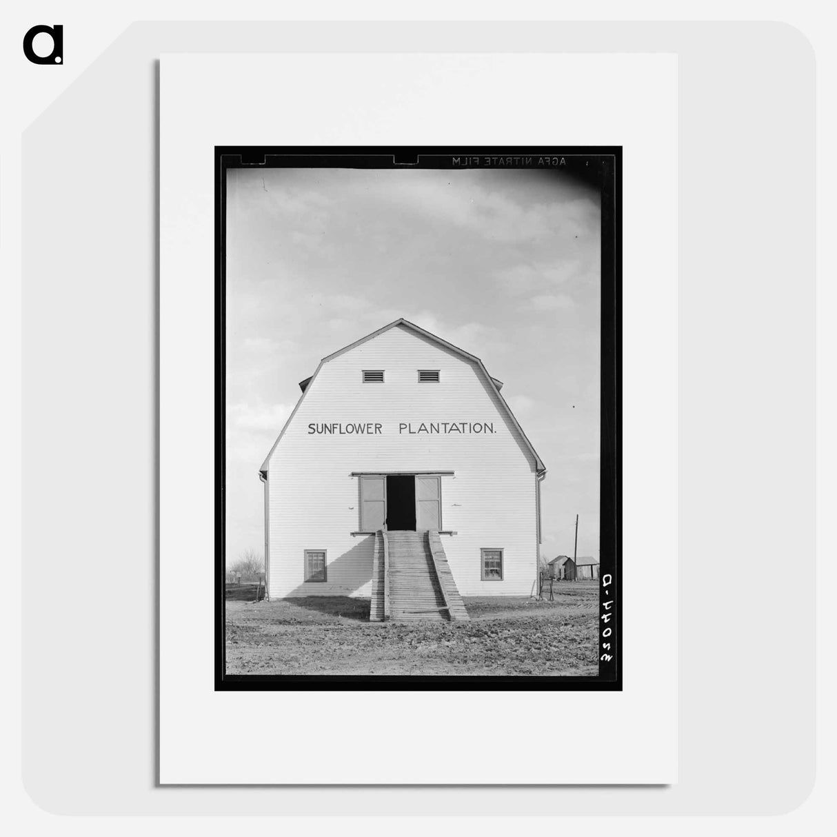 アートポスター-Barn Sunflower Plantation, Mississippi
- ラッセル リー Poster.