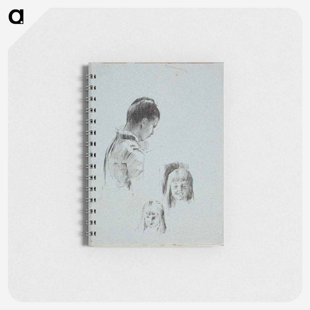 アートメモ帳-(unknown) part of a sketchbook - アルバート エーデルフェルト Memo.